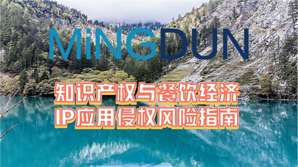 《知识产权与餐饮经济：IP应用侵权风险指南》